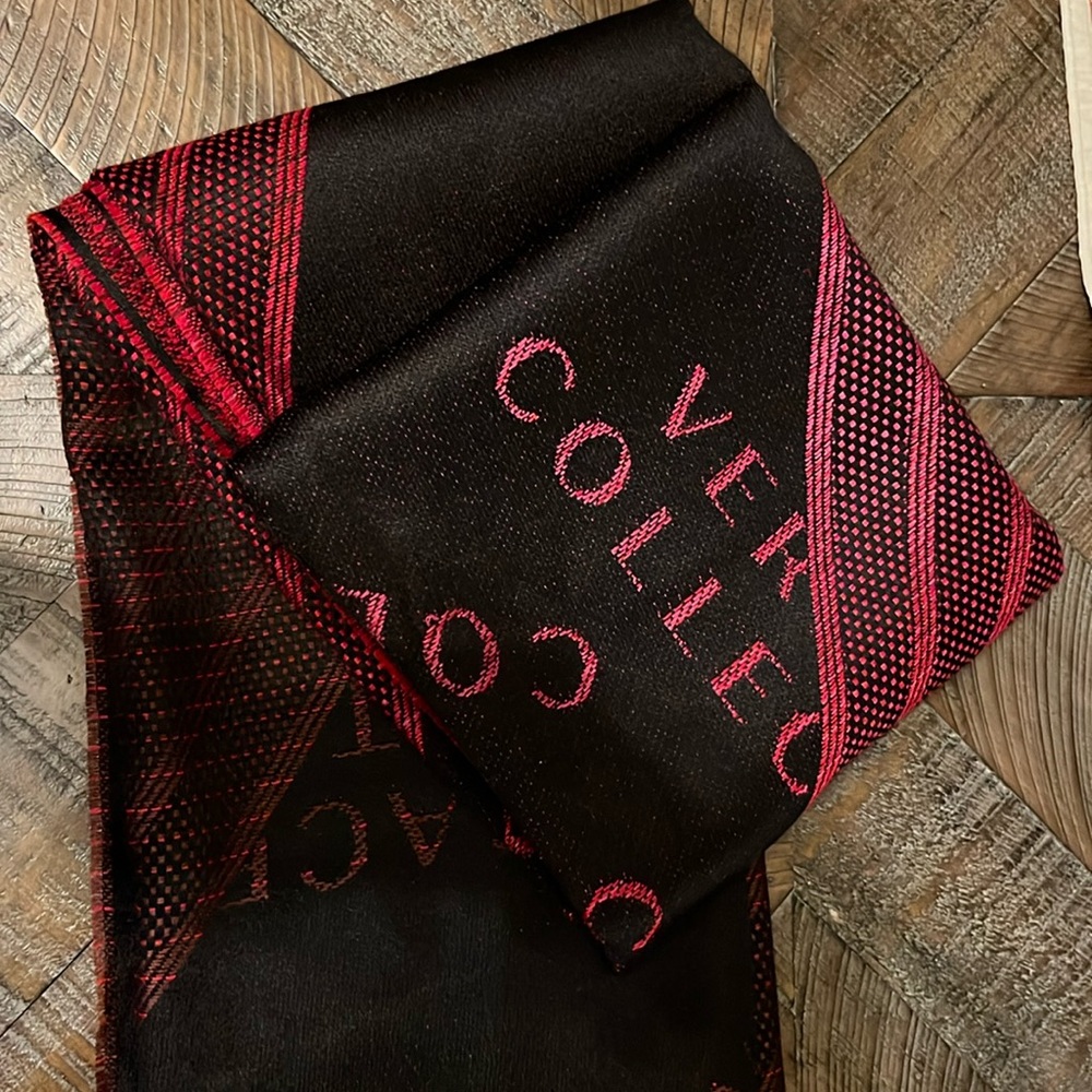 Giant Versace wool scarf